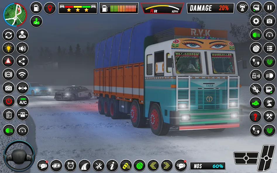 Indian Truck Game 3d Truck sim (Трак Геймс Драйвинг Симулятор)  [МОД Бесконечные монеты] Screenshot 1