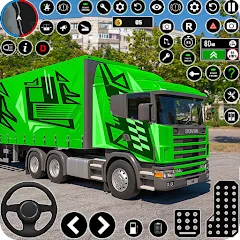 Взлом Indian Truck Game 3d Truck sim (Трак Геймс Драйвинг Симулятор)  [МОД Бесконечные монеты] - полная версия apk на Андроид