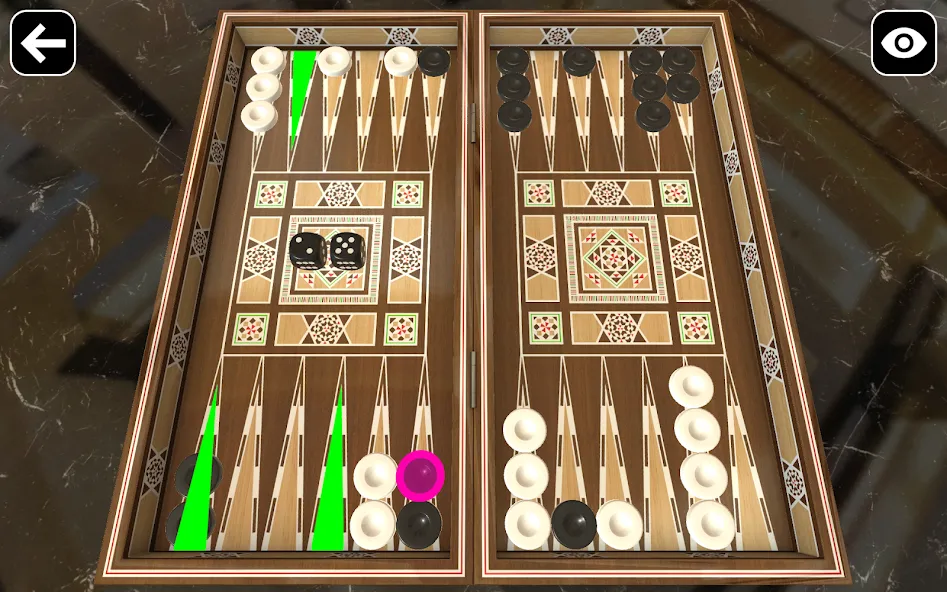 Original Backgammon  [МОД Все открыто] Screenshot 2