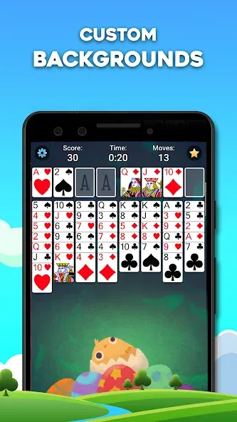 FreeCell Solitaire: Card Games (Фрицелл пасьянс)  [МОД Бесконечные деньги] Screenshot 3