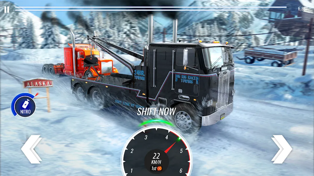 Big Rig Racing: Drag racing (Биг Риг Рейсинг)  [МОД Mega Pack] Screenshot 2