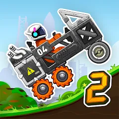 Скачать взлом Rovercraft 2: Race a space car (Роверкрафт 2)  [МОД Unlocked] - стабильная версия apk на Андроид