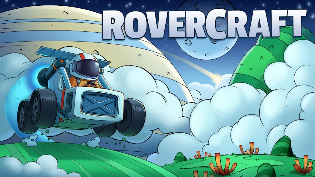 Rovercraft:Race Your Space Car (Роверкрафт)  [МОД Много денег] Screenshot 1