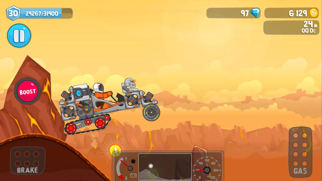 Rovercraft:Race Your Space Car (Роверкрафт)  [МОД Много денег] Screenshot 3