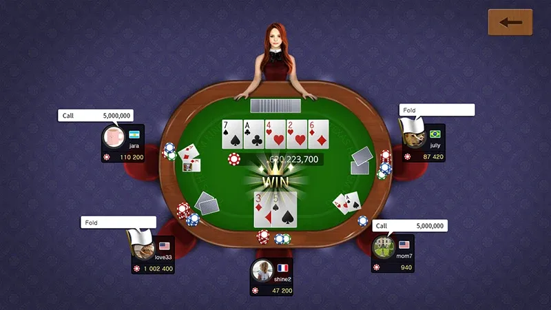 Texas holdem poker king  [МОД Много монет] Screenshot 2