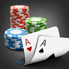 Скачать взлом Texas holdem poker king  [МОД Много монет] - стабильная версия apk на Андроид