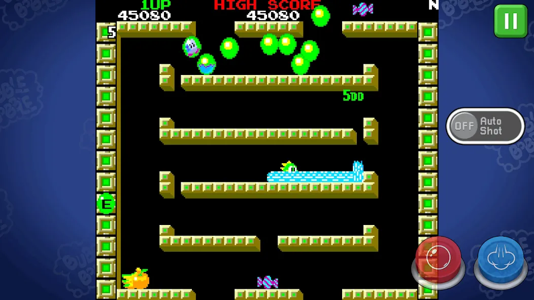 BUBBLE BOBBLE classic (БАБЛ БОББЛ классика)  [МОД Menu] Screenshot 1