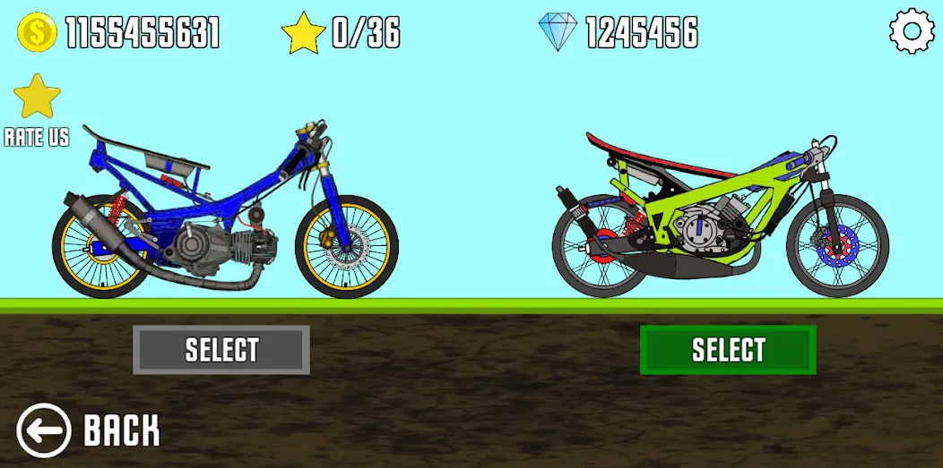 Drag Racing Bike (Драг рейсинг байк)  [МОД Бесконечные деньги] Screenshot 2