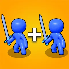 Взломанная Merge Weapons: Battle Game (Мердж Вепонс)  [МОД Menu] - полная версия apk на Андроид