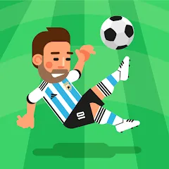 Скачать взломанную World Soccer Champs (Ворлд Соккер Чемпс)  [МОД Unlocked] - стабильная версия apk на Андроид