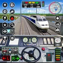 Взломанная City Train Game 3d Train games  [МОД Menu] - полная версия apk на Андроид