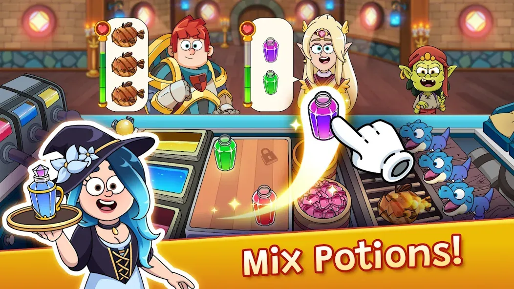 Potion Punch 2: Cooking Quest (Пошен Панч 2)  [МОД Все открыто] Screenshot 1