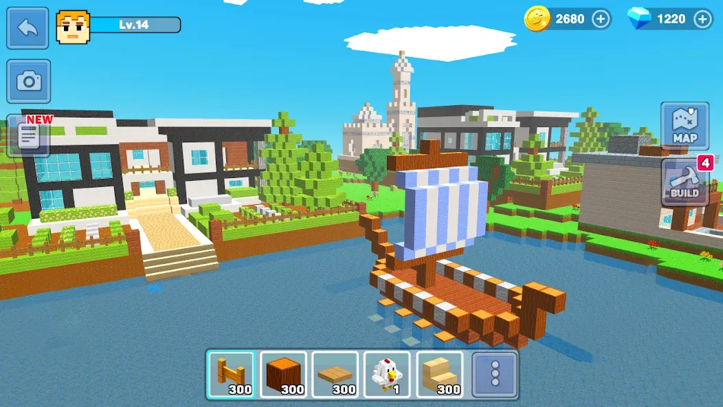 MiniCraft: Blocky Craft 2024 (МиниКрафт)  [МОД Много монет] Screenshot 4