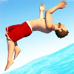 Взломанная Flip Diving (Флип дайвинг)  [МОД Menu] - полная версия apk на Андроид