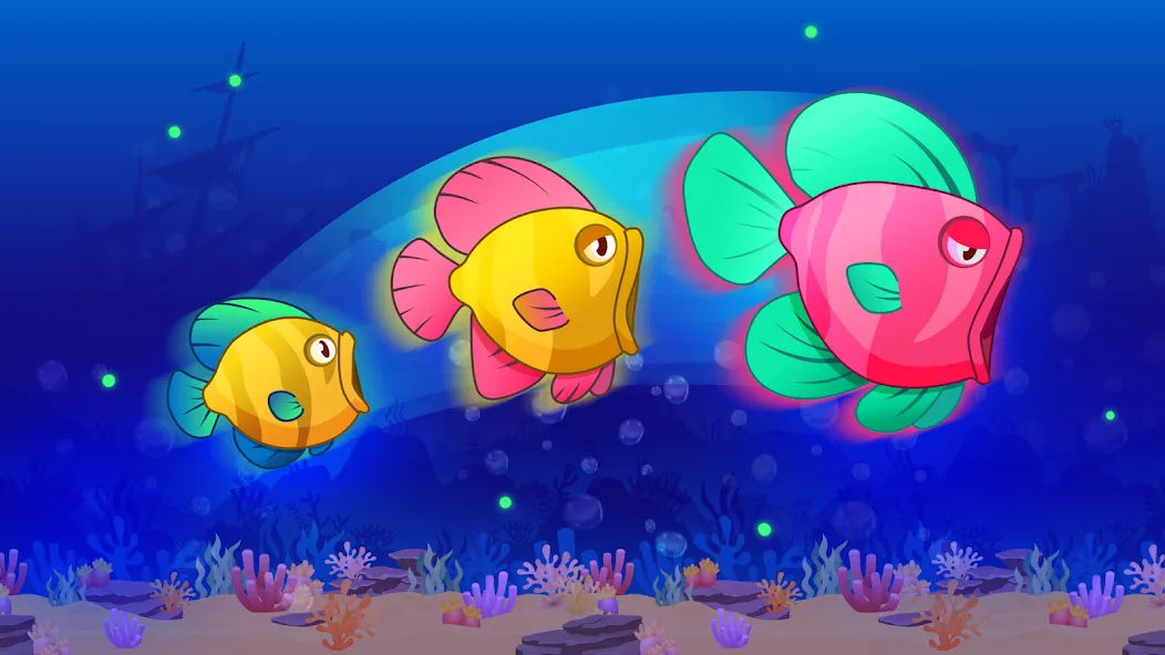 Eat Fish.IO : Fish Battle  [МОД Бесконечные деньги] Screenshot 2