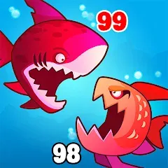 Взлом Eat Fish.IO : Fish Battle  [МОД Бесконечные деньги] - полная версия apk на Андроид