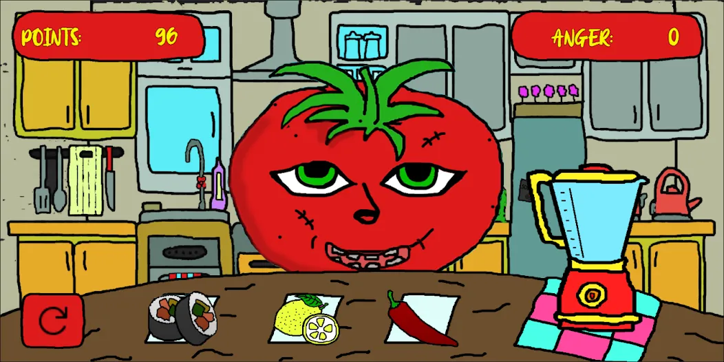 Mr Hungry Tomato (Мистер Голодный Помидор)  [МОД Бесконечные деньги] Screenshot 2