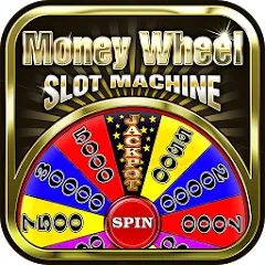 Скачать взломанную Money Wheel Slot Machine Game (Мани Вил Слот Машине Гейм)  [МОД Mega Pack] - последняя версия apk на Андроид