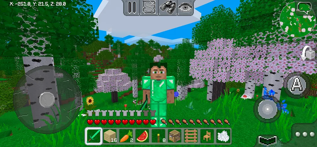 MultiCraft — Build and Mine!  [МОД Unlocked] Screenshot 1