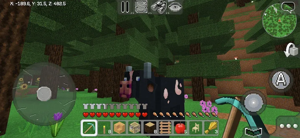 MultiCraft — Build and Mine!  [МОД Unlocked] Screenshot 3