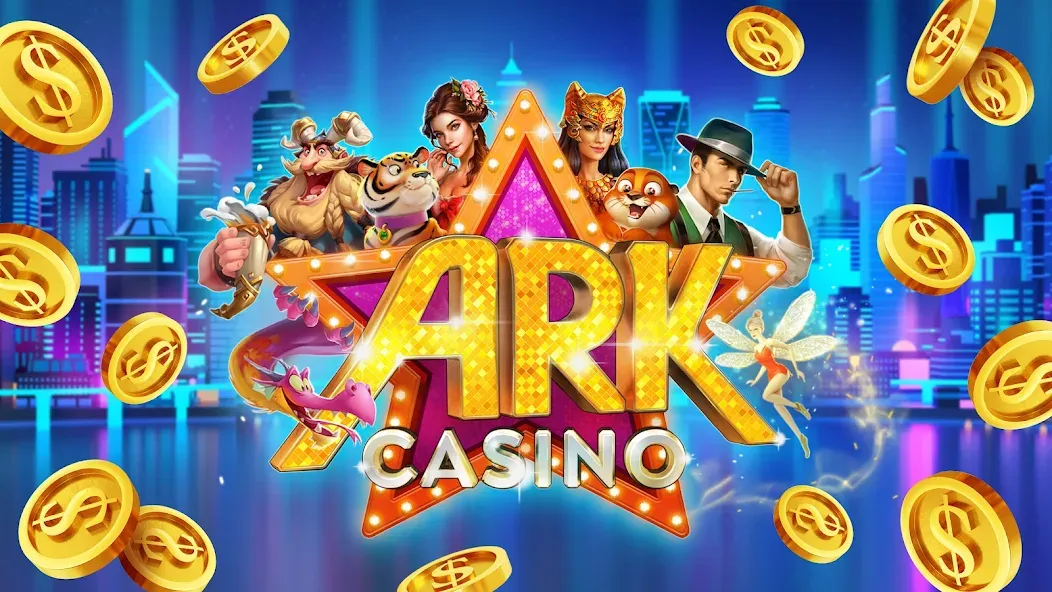 ARK Casino - Vegas Slots Game (АРК Казино)  [МОД Mega Pack] Screenshot 1