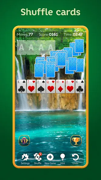 Solitaire Play - Card Klondike (Солитер Плей)  [МОД Все открыто] Screenshot 2