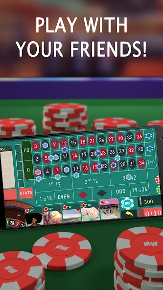 Roulette Royale - Grand Casino (Рулетка Рояль)  [МОД Много денег] Screenshot 1