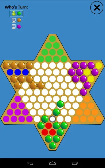 Chinese Checkers Touch (Китайские шашки Тач)  [МОД Все открыто] Screenshot 5