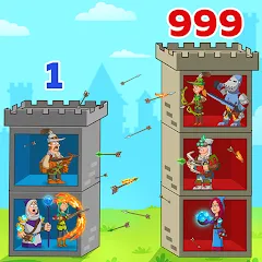 Взломанная Hustle Castle: Medieval games (Хастл Кастл)  [МОД Unlimited Money] - полная версия apk на Андроид