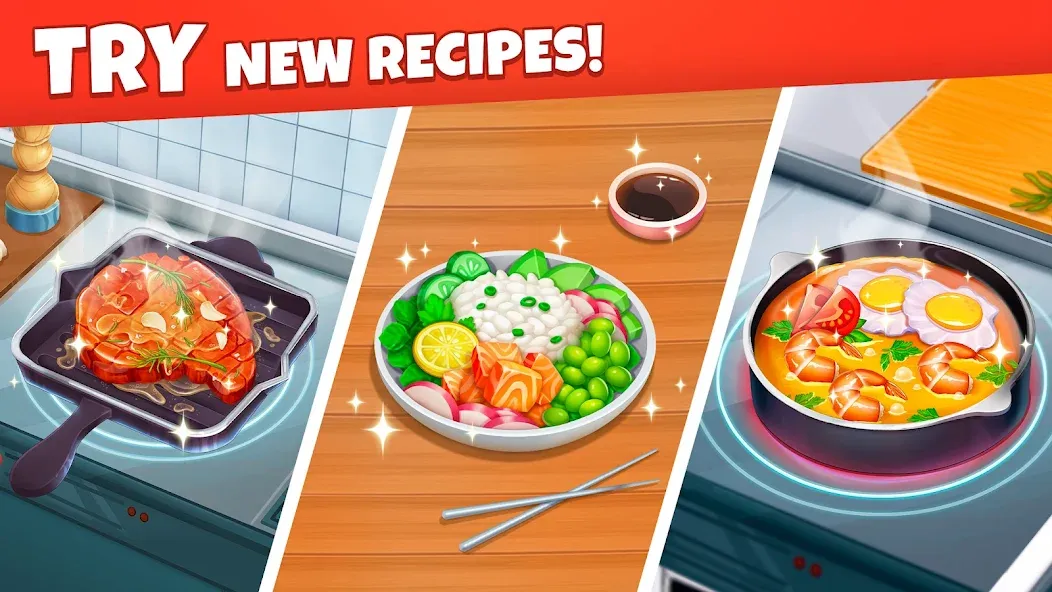 Cooking Diary® Restaurant Game (Кукинг Диари)  [МОД Бесконечные монеты] Screenshot 4