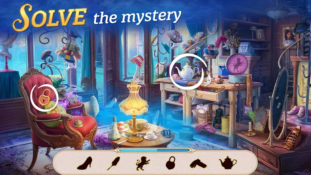 Seekers Notes: Hidden Objects  [МОД Unlimited Money] Screenshot 2