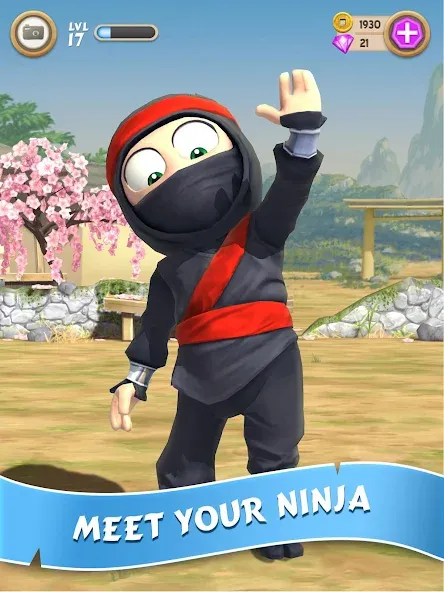 Clumsy Ninja (Кламзи Ниндзя)  [МОД Меню] Screenshot 1