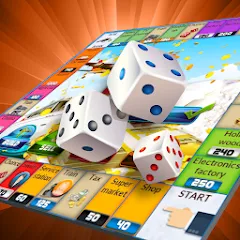 Скачать взломанную CrazyPoly - Business Dice Game (КрейзиПоли)  [МОД Все открыто] - полная версия apk на Андроид
