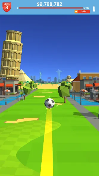 Soccer Kick (Сокер Кик)  [МОД Бесконечные деньги] Screenshot 4