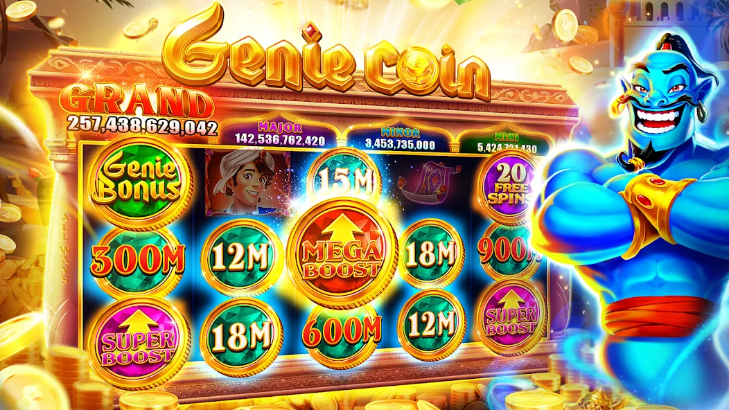 House of Slots - Casino Games (Хаус оф Слотс)  [МОД Menu] Screenshot 3