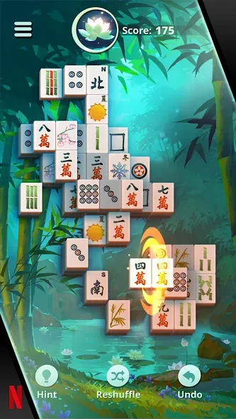 NETFLIX Mahjong Solitaire (НЕТФЛИКС)  [МОД Много денег] Screenshot 1