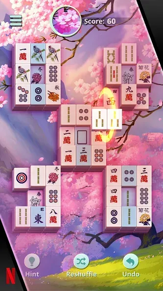 NETFLIX Mahjong Solitaire (НЕТФЛИКС)  [МОД Много денег] Screenshot 4