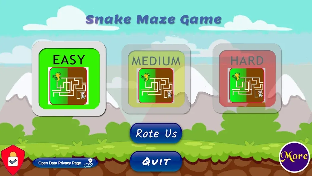 Snake Maze game (Змеиная лабиринтная игра)  [МОД Много монет] Screenshot 1