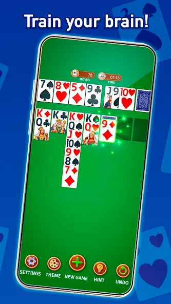 Solitaire: Classic Card Game (Клондайк Солитер)  [МОД Unlocked] Screenshot 2