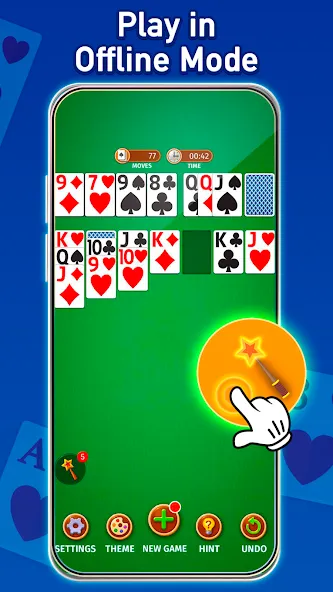 Solitaire: Classic Card Game (Клондайк Солитер)  [МОД Unlocked] Screenshot 5