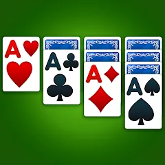 Скачать взлом Solitaire: Classic Card Game (Клондайк Солитер)  [МОД Unlocked] - стабильная версия apk на Андроид