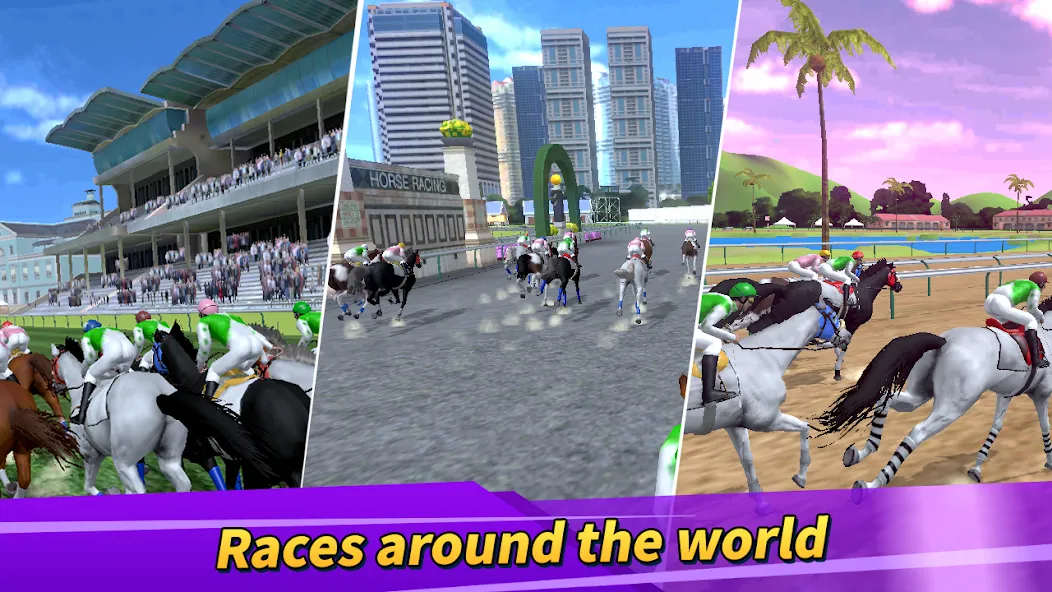 Derby Life : Horse racing (Дерби Лайф)  [МОД Много монет] Screenshot 1