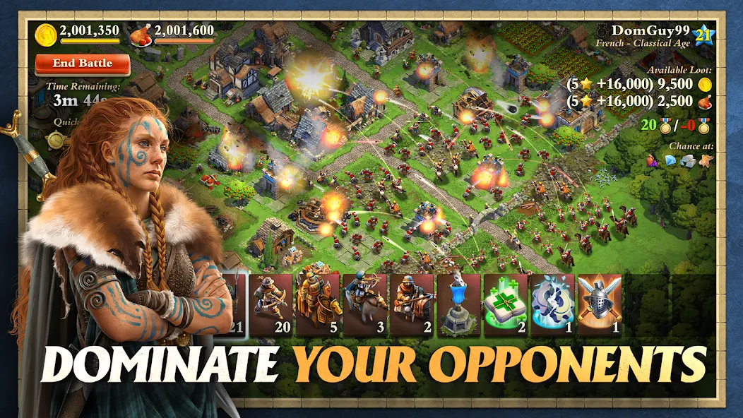 DomiNations Asia (Доминейшнс Азия)  [МОД Menu] Screenshot 1