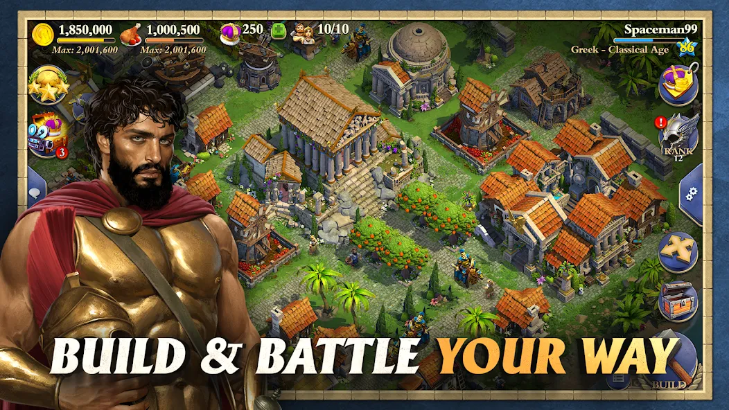 DomiNations Asia (Доминейшнс Азия)  [МОД Menu] Screenshot 3