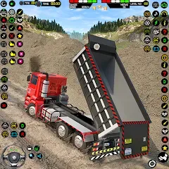 Взломанная Cargo Truck Driving Truck Game (Ойл трек геймс симулятор 3D)  [МОД Меню] - стабильная версия apk на Андроид