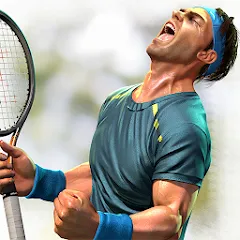 Взломанная Ultimate Tennis: 3D online spo (Ультимейт Теннис)  [МОД Все открыто] - полная версия apk на Андроид