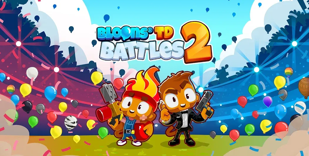 Bloons TD Battles 2 (Блунс ТД Батлс 2)  [МОД Menu] Screenshot 1