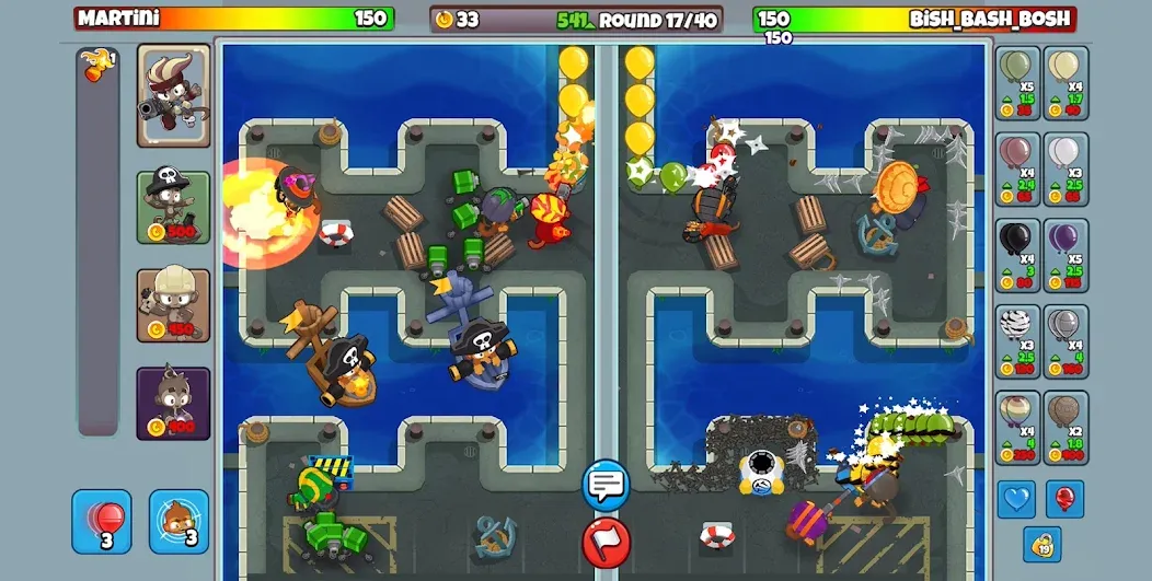 Bloons TD Battles 2 (Блунс ТД Батлс 2)  [МОД Menu] Screenshot 4