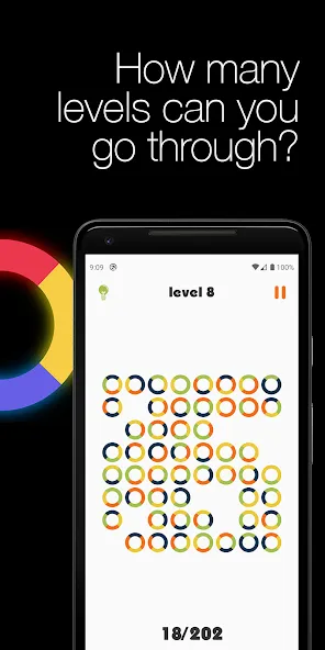 Logic circles. Puzzle game.  [МОД Все открыто] Screenshot 4