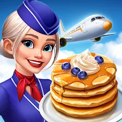 Взлом Airplane Chefs - Cooking Game (Эйрплейн Чефз)  [МОД Меню] - полная версия apk на Андроид